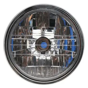 

Motorcycle Headlight Round LED Headlamp Replacement Super bright Universal