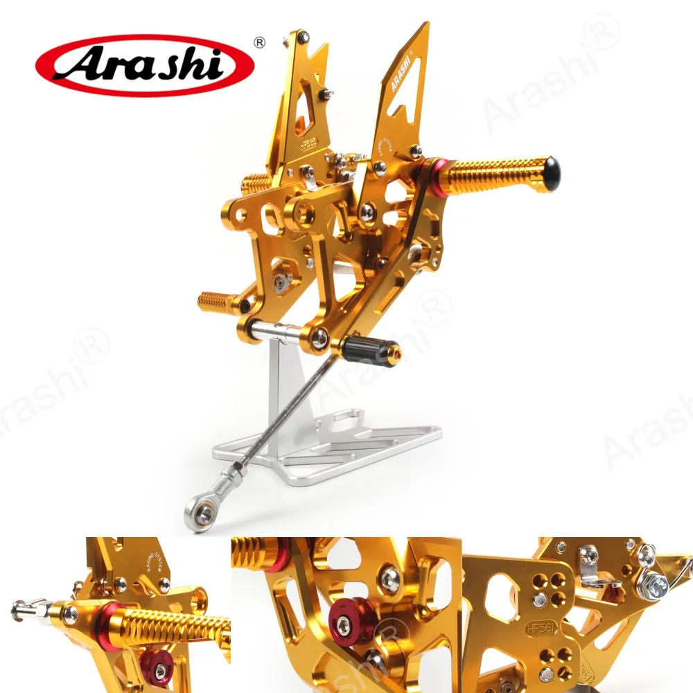 ARASHI для HONDA CBR250R 2011-2013 Rearset регулируемая подножка Rider задние наборы мотоциклетные ножные упоры CBR 250 R 2012 11 13 CNC
