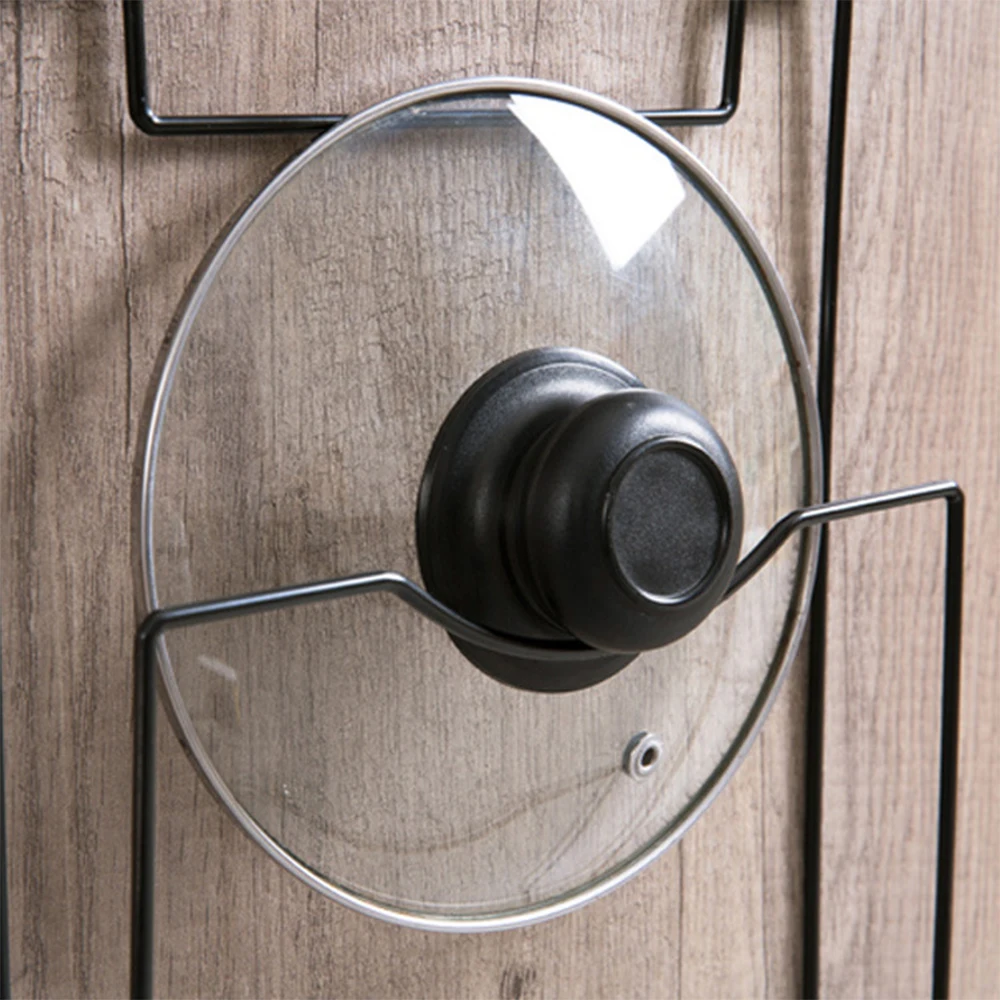 Крышка для кастрюли, полка для двери шкафа, подвесной держатель для ...