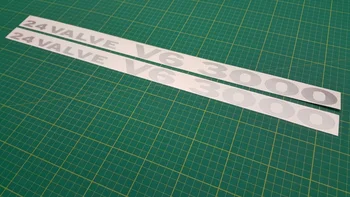 

For 2Pcs/Set Mitsubishi Shogun Pajero 24 Valve V6 3800 decals stickers graphics Intercooler
