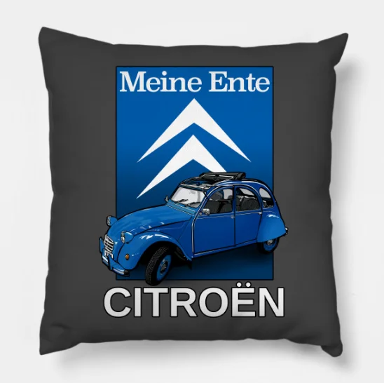 Подушка с логотипом Citroen, наволочка с принтом, чехол для подушки из хлопка, чехол для подушки 45X45 см, 55X55 см(двусторонний