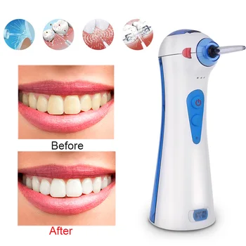 

Oral Irrigator Dental Electric Rechargeable Portable Oral Water Jet Pick Cleaning Irrigator Denture Dental Tooth Cleaner