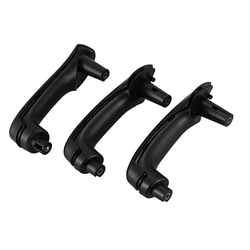 Набор 3 шт Черная внутренняя дверная ручка для 4 внутренняя ручка внутренний подлокотник