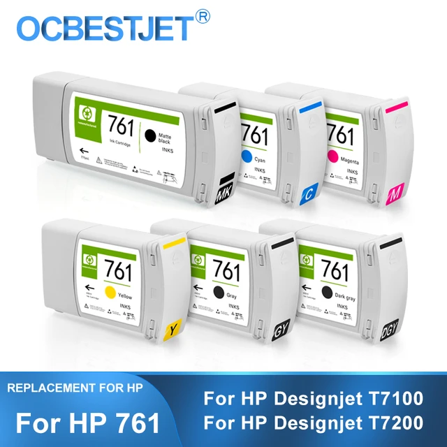 Hp 761交換用インクカートリッジhp designjet t7100 t7200プリンター用 