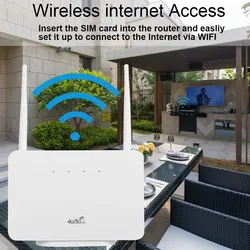 Modem routeur 4G LTE CPE universel débloqué, RJ45 LAN WAN, antenne externe sans fil, Hotspot avec emplacement pour carte Sim, nouveau 