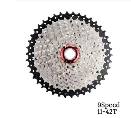 MTB велосипед freewheel 8 9 10 11 скорость 40 42 46 50 т маховик для XT SLX Sram Горный велосипед Велоспорт кассеты аксессуары - Color: 9 speed 11-42T