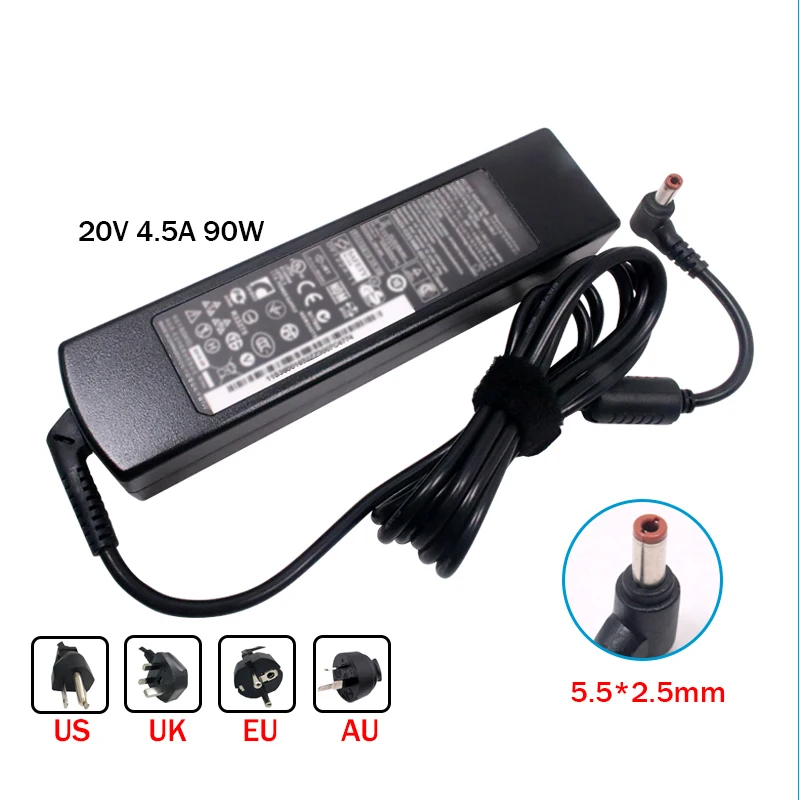 20V 4.5A 90 Вт адаптер переменного тока 36001941 PA 1900 56LC для lenovo зарядное устройство C461M G530M