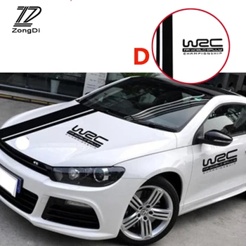 

WRC Stripe Stickers for Honda Civic Skoda Octavia 2 3 A7 A5 Rapid Fabia Kodiaq Karoq Subaru Foreste Car Hood Cover Vinyl Decal