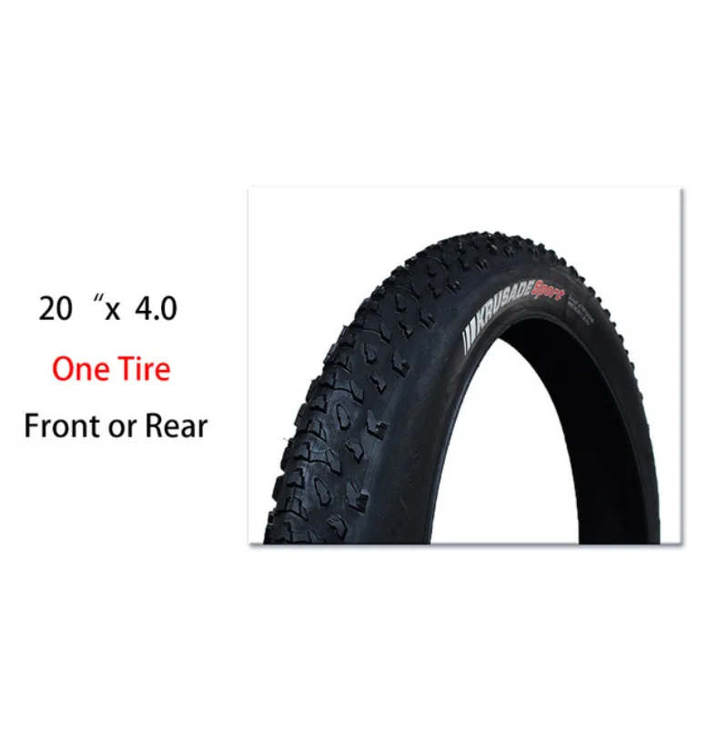 20x4.0 one tire Ebike пляжный велосипед велосипедная шина 2" 26x4,0" широкие покрышки для велосипеда для снежного велосипеда 20 дюймов 26 дюймовая Толстая велосипедная пляжный велосипед шины для Sondors - Цвет: 20x4.0 one tire