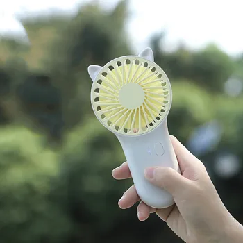 

Portable Mini Charging Fan Dormitory Students Children Quiet USB Small Desktop Lovely Fans