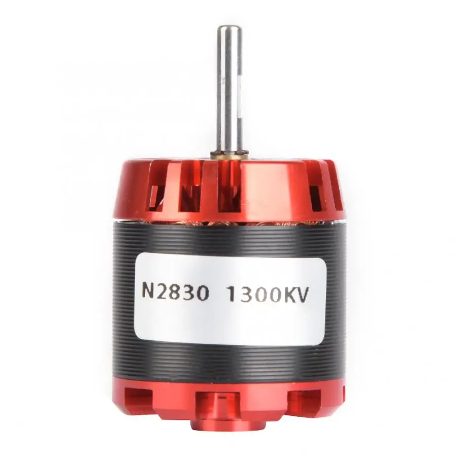 Безщеточный мотор для внешнего ротора N2830 1300KV 250W металлический пульт