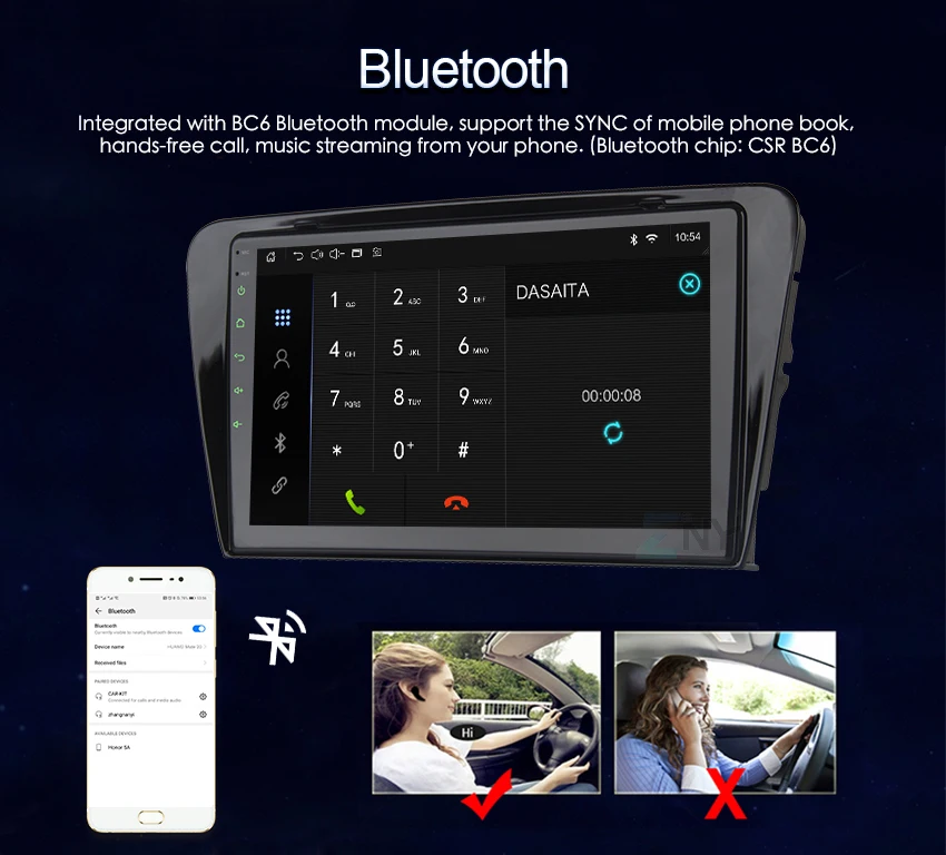 10,1 "Android 8 9 GPS для автомобиля, стерео для Skoda Octavia A7 2013 2014 2015 2016 Авто Радио FM RDS Навигация Аудио видео WiFi без DVD