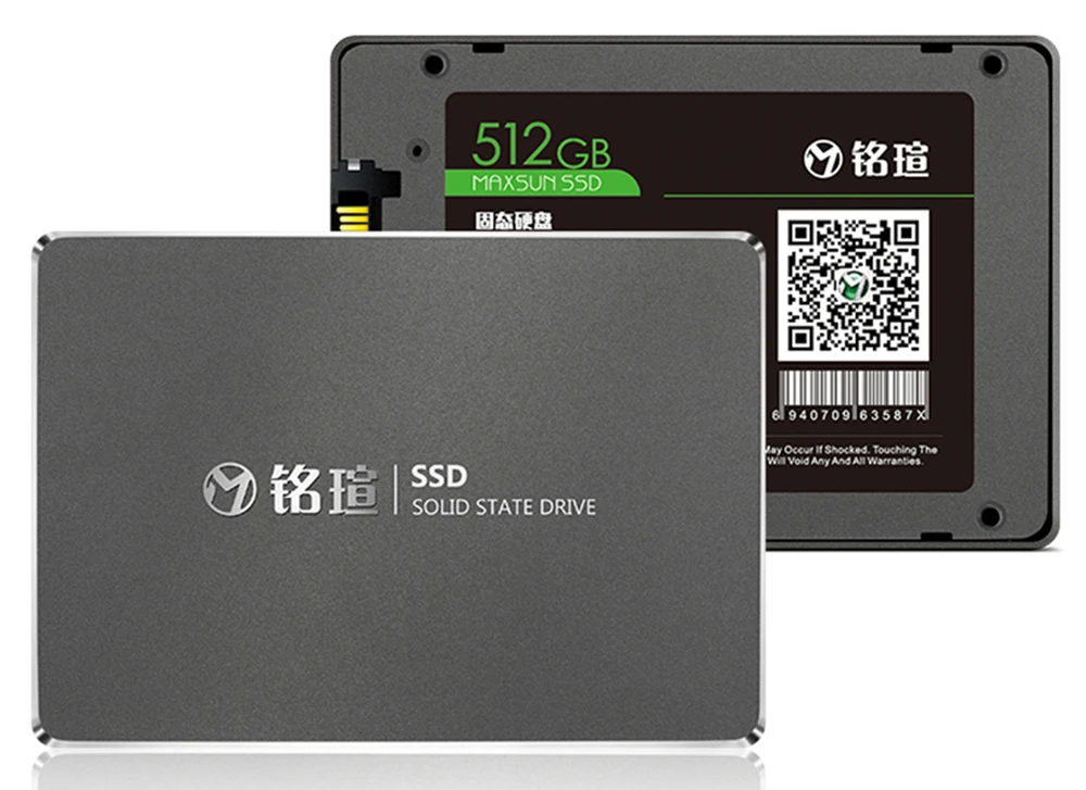 MAXSUN ssd 512 ГБ 2 5 &quot480 ~ 520 МБ/с./с SMI TLC SATA III 3 года гарантии Внутренние твердотельные