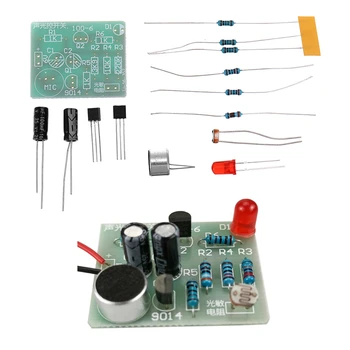 

Sound and Light Control Switch Kit Clap Switch Sound and Light Control Delay DIY Electronic Production Kit