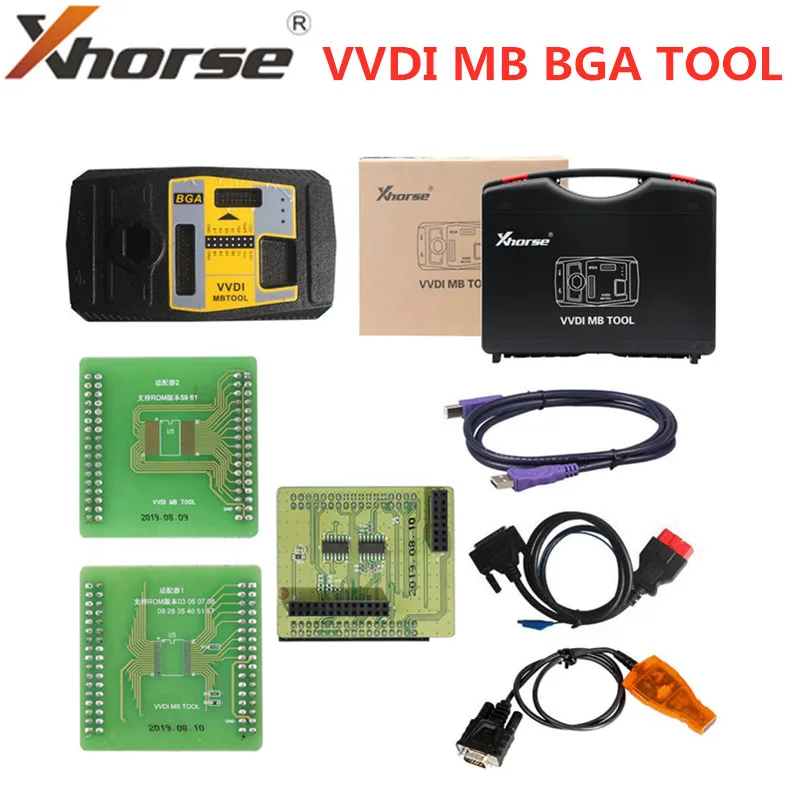 Оригинальный Xhorse v5.0 5 VVDI MB BGA инструмент для Benz ключевой программатор включая