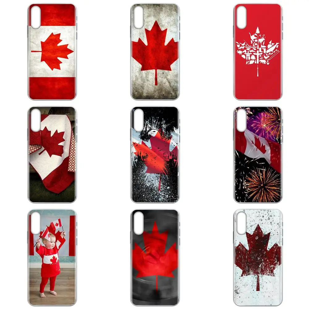 Термополиуретановый роскошный Флаг Rebel conurate Canada для Xiaomi Redmi Note 8 8A 8T 10 K30 5G Pro Motorola G G2