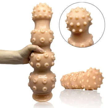 35*10cm Super Huge dildo with Suction Cup for Female G-spot Big Butt Plug Vaginal Anal Dilator For Women Cock Sex Toys 6
