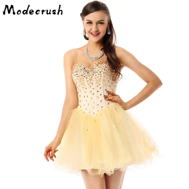 cream graduation dress