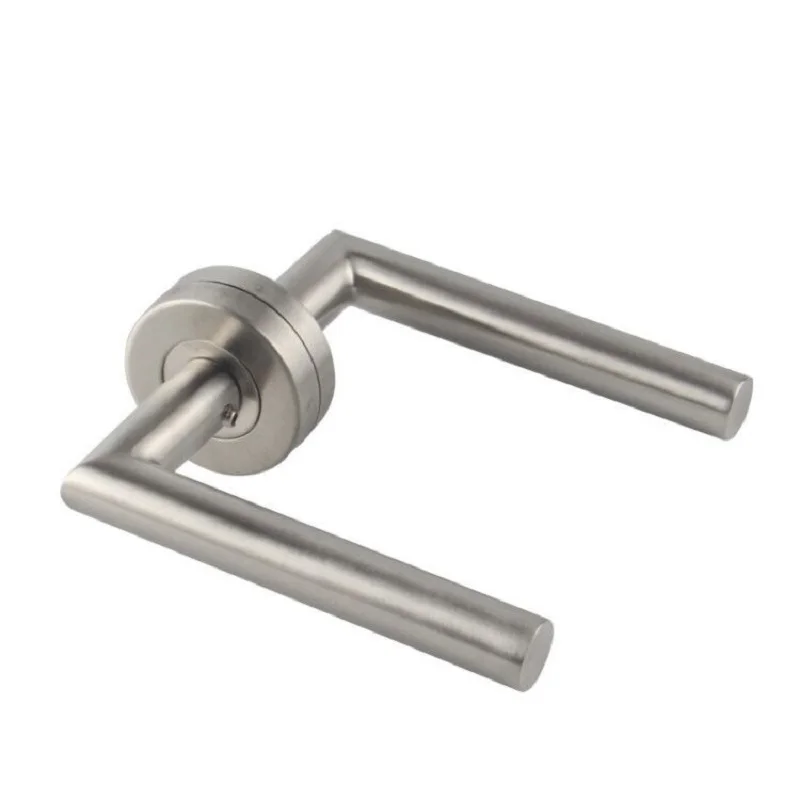 

Door Handle Set Stainless Steel Lock Interior Home Door Handle Lock Durable Adjustable Latch Security WC/PZ/BB