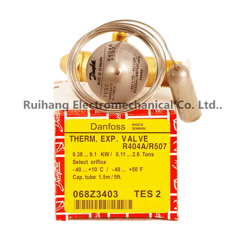 Danfoss TES2 068Z3403 R404/R507 расширительный клапан