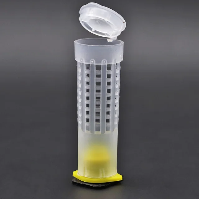 10 db Beaking Tenyésztő Kupa Készlet Queen Méhes Hurgerek Ketrecek Cella Csésze Tartó És Cellás Berendezések Méhészkészülékek - Image 4