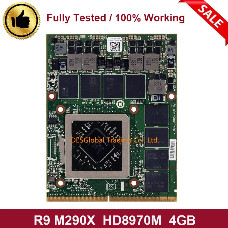 Видеокарта HD8970M R9 M290X HD 8970M 4G 216-0847000 для Dell Alienware M15X M17X M18X 109-C60857-00_02 | Компьютеры и