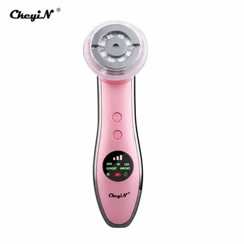 

CkeyiN 6 in 1 EMS RF Photon Therapy Facial Massager 4 vibration modes Skin Rejuvenation multifunction Beauty Machine Face Care