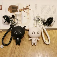 С фабрики виниловая коробка для ключей милый колокол дамская сумка украшения автомобильный брелок подвеска