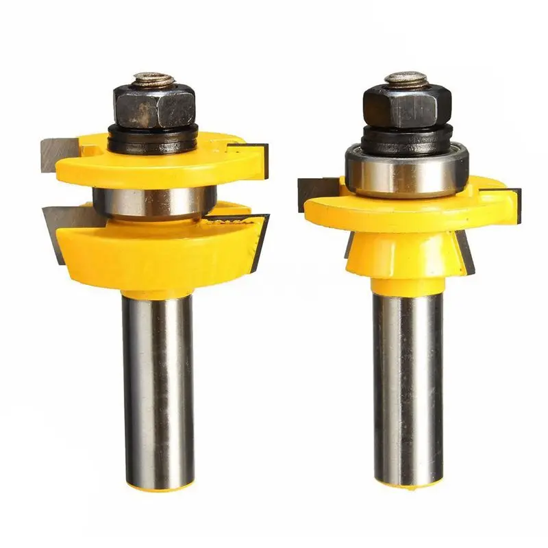 2 шт рельсовый фреза 1/2 дюймов хвостовик шейкер долото для дерева резак