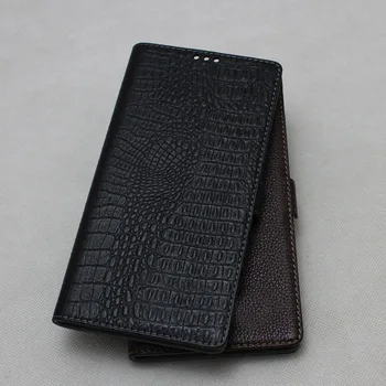 

New Fashion Genuine Case For Sony Xperia XZ3 Flip leather phone case luxury calf skin for 6.0 inch Back cover case