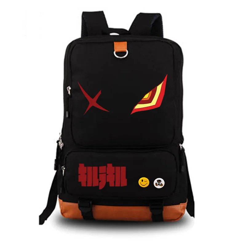 style3 black Kill La Kill Школьная Сумка Мультфильм светящийся в темноте рюкзак студенческий школьный рюкзак ноутбук рюкзак повседневный рюкзак - Цвет: style3 black