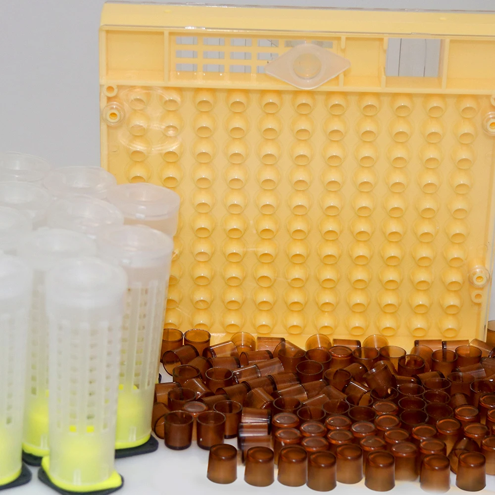Полный набор пчелы вывод маток набор пчеловодческий инструмент включает в себя 110 шт королевские чашки сотового+ 10 шт набор