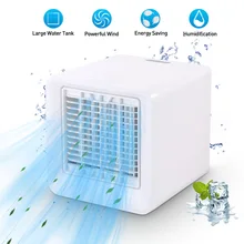 Портативный USB мини-вентилятор, увлажнитель воздуха, воздушный охлаждающий настольный вентилятор, охлаждающий вентилятор для домашнего офиса, Прямая поставка