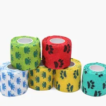 1 шт. Водонепроницаемая лечебная терапия самоклеящийся бинт спортивный пластырь для мышц суставов пальцев обертывание аптечка ПЭТ эластичная повязка 2,5-10 см