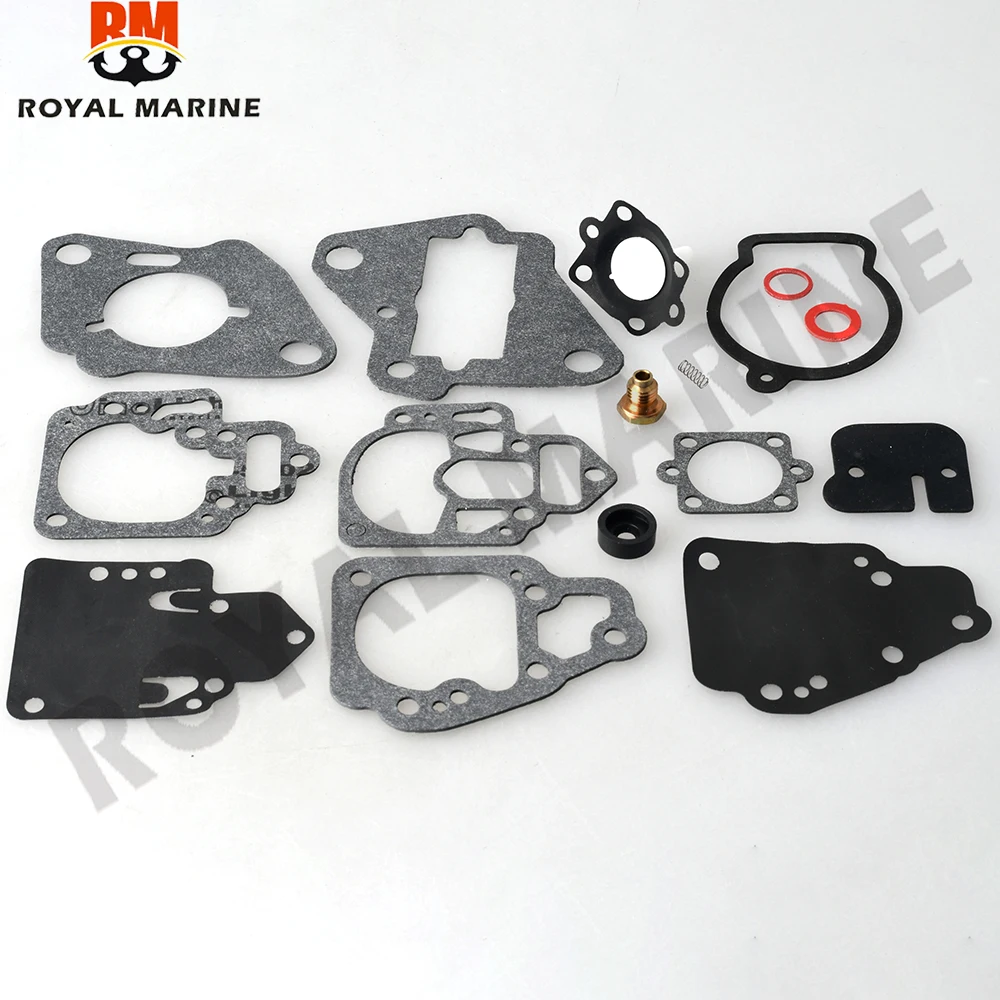 Carburetor Gasket and Diaphragm Kit for Mercury Many 6 8 9.9 10 15,20 & 25 HP Replace 1395-9761-1 139597611 outboard engine parts boat motor parts outboard motor gasket