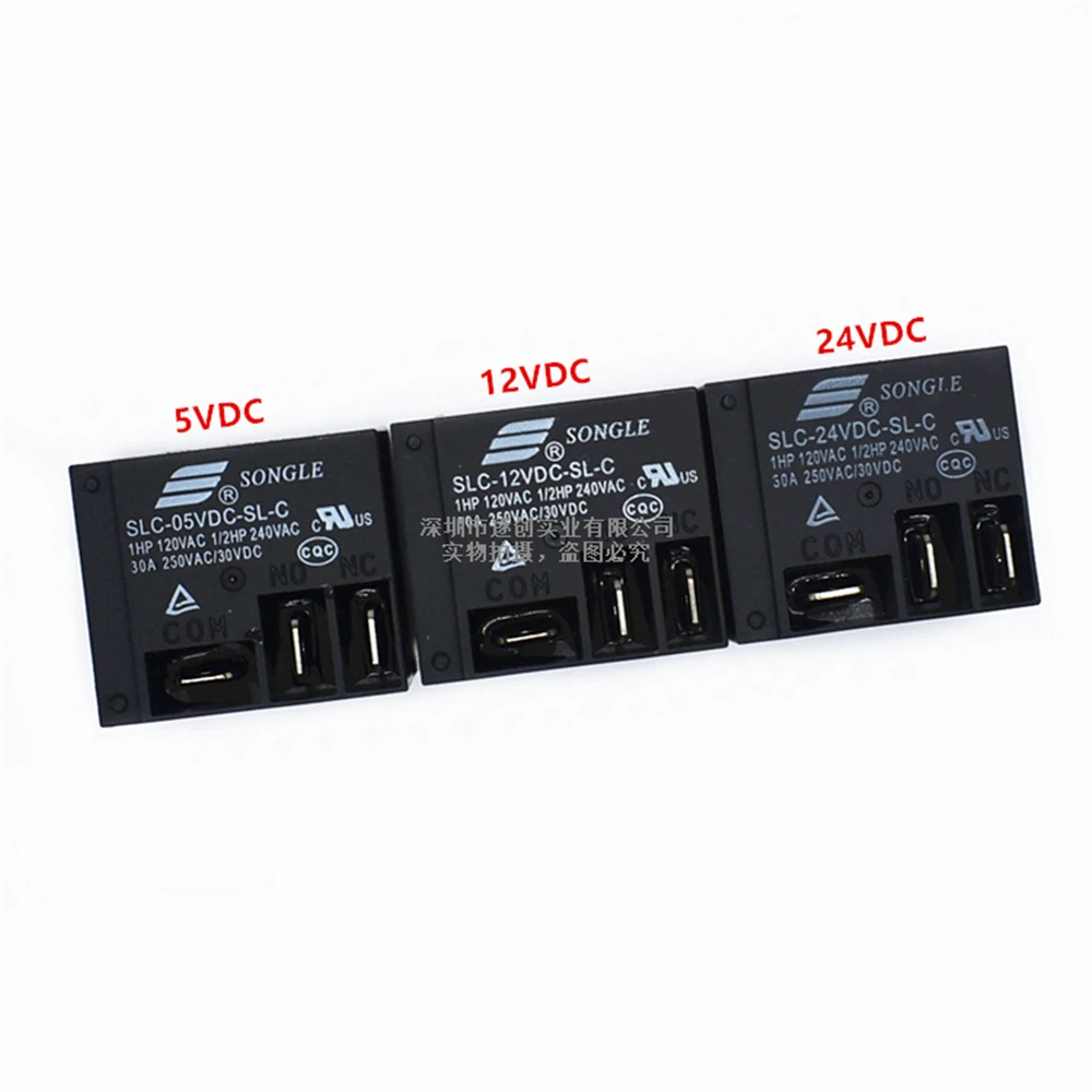 10 шт./лот Мощность реле SLC-05VDC 12VDC 24VDC-SL-C 30A T91 HF2100 набор преобразования 5PIN |