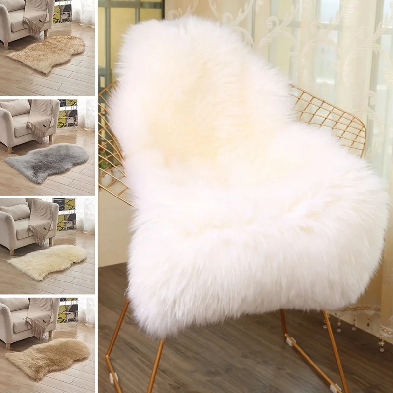 Имитация шерсти ковер спальня коврик для гостиной полный магазин окна коврик подушка для офисного кресла диван подушка