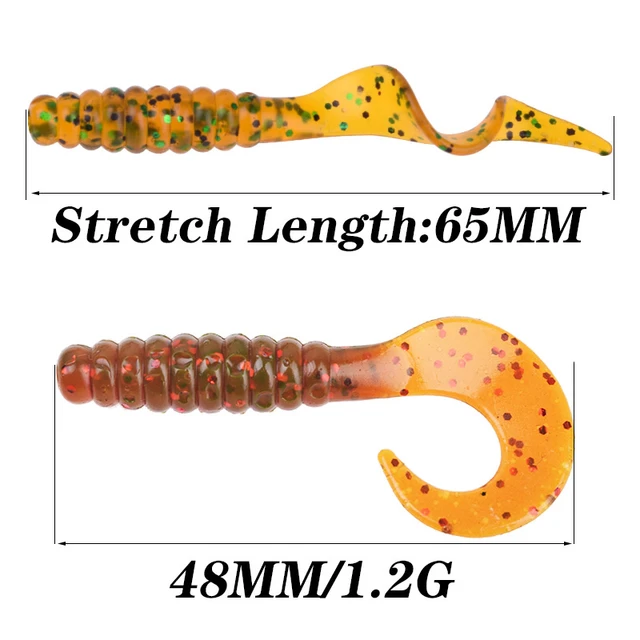 10pcs/lot Beetle Baits 3.5cm 1.1g Rockfishing Soft Rubber Worm Fishing Lures