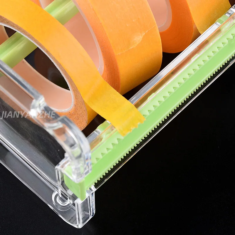 Model Painting tools Masking tape storage box Cover tape cutter 4