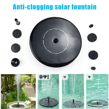 

Solar Fountain Water Pump Detachable for Pond Pool Garden Outdoor Decoration L5