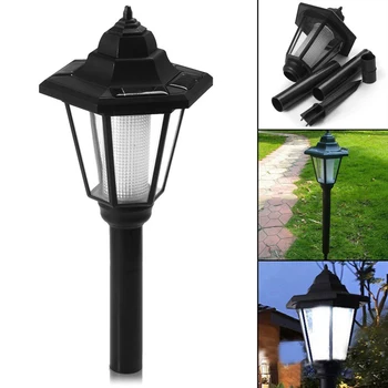 

Solar Power LED Lights Path Way Wall Landscape Mount Outdoor Garden Lamp Light Post Lighting Lantern Yard Lawn