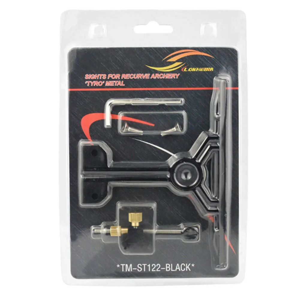 Archery Recurve Bow Sight Aluminum Alloy Target Accessory Bowsight