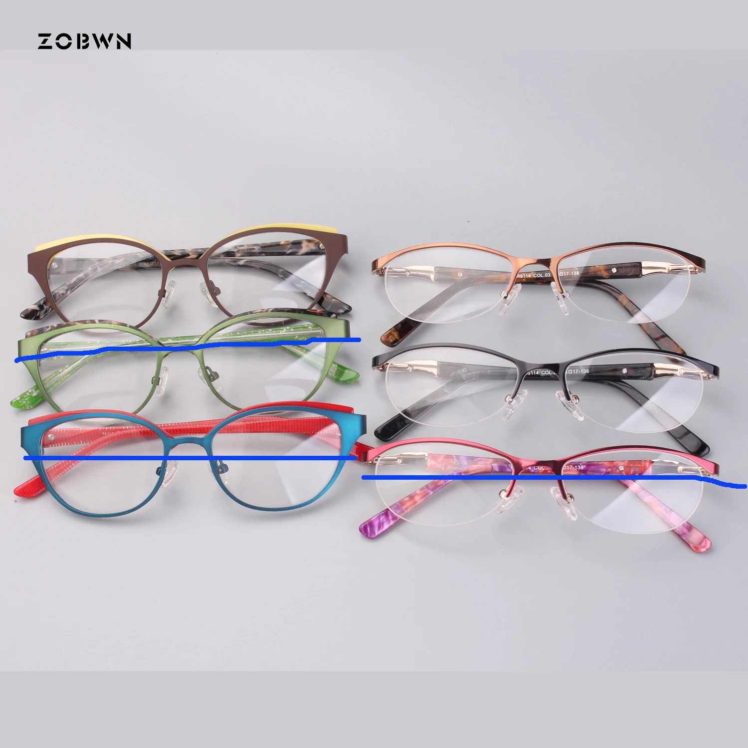 

Mix wholesale new Fashion Brand Women Cat Eye Plain Glasses Women Clear Cat Eye Glasses High Quality Vintage Glasses For Women