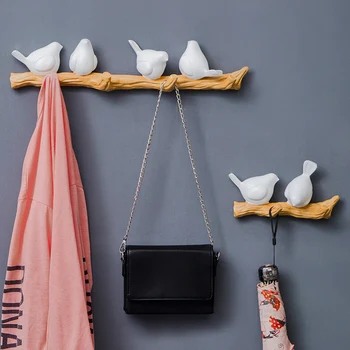 

Hanger hook doorway decorations Creative free punching home coat hook wall storage rack porch key hook door