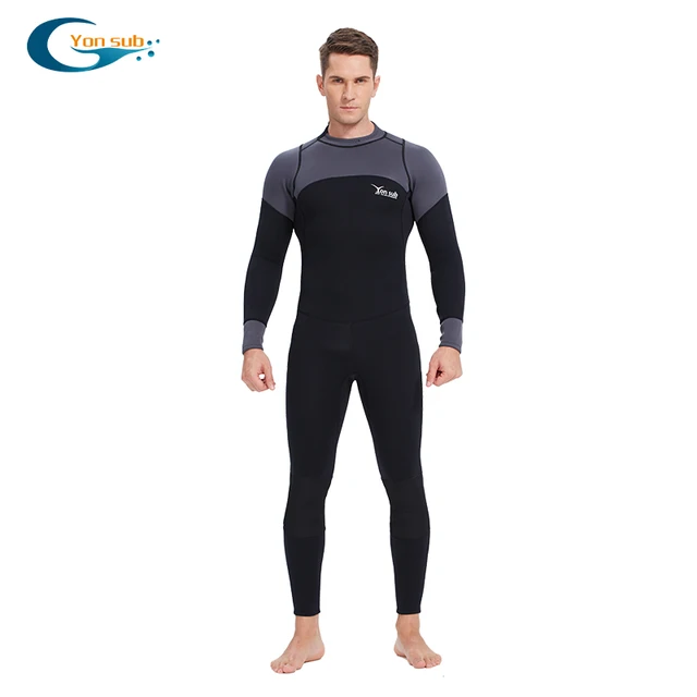 US $34.87 YONSUB Neoprene 3mm Wetsuit Long & Short sleeves Diving Suit Men Close Body Spearfishing Scuba Dive
