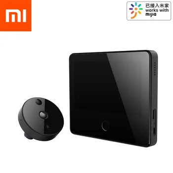 

Xiaomi MIJIA 1080P 161° FHD Wireless Smart Cat-eye Video Doorbell with 5inch Touch Screen AI Face & PIR Movement Detection 5000m