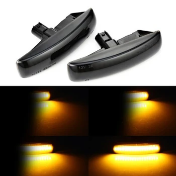 

Bulbs Turn Signal Light Parts Accessories Dynamic Side Marker For Land Rover Discovery Smokey