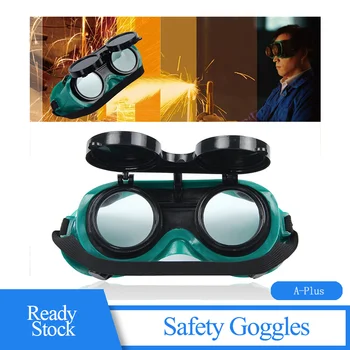 

Welding Safety Goggles Work Safety Glasses For Flaming Cutting Brazing Soldering Eye Protector Soft PVC 2 Layer Lens