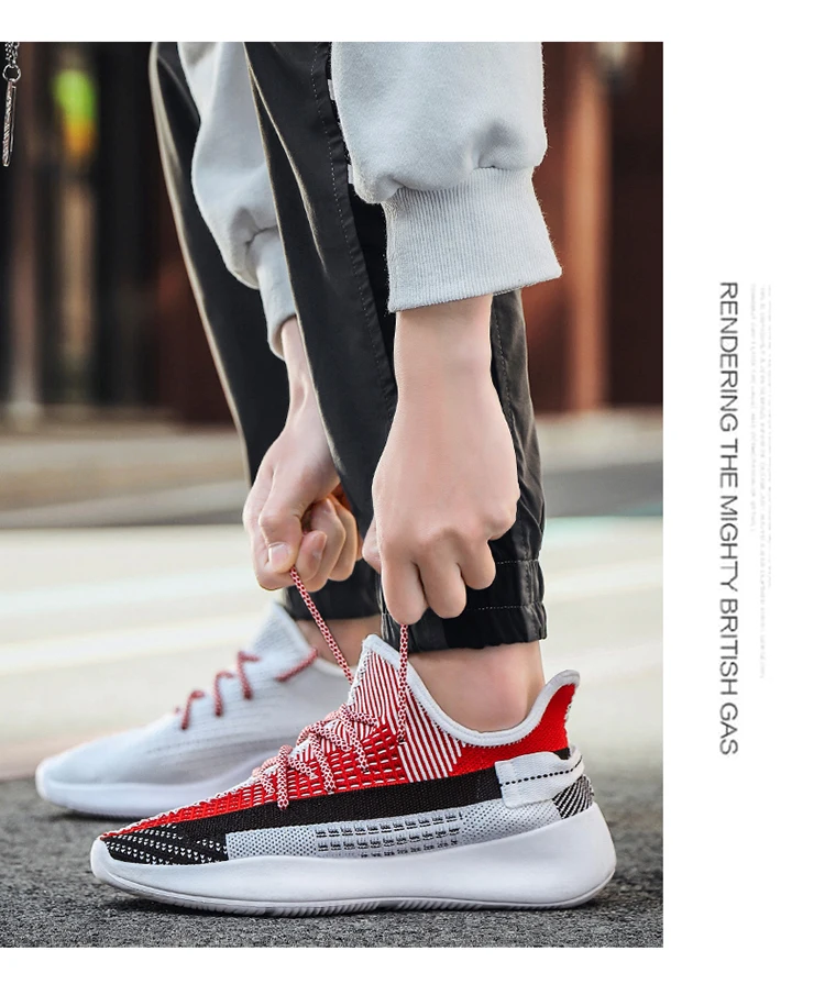Обувь Для мужчин высокое качество кроссовки Для мужчин Flyknit дышащая Спортивная повседневная обувь светильник Вес большой Размеры Tenis Masculino