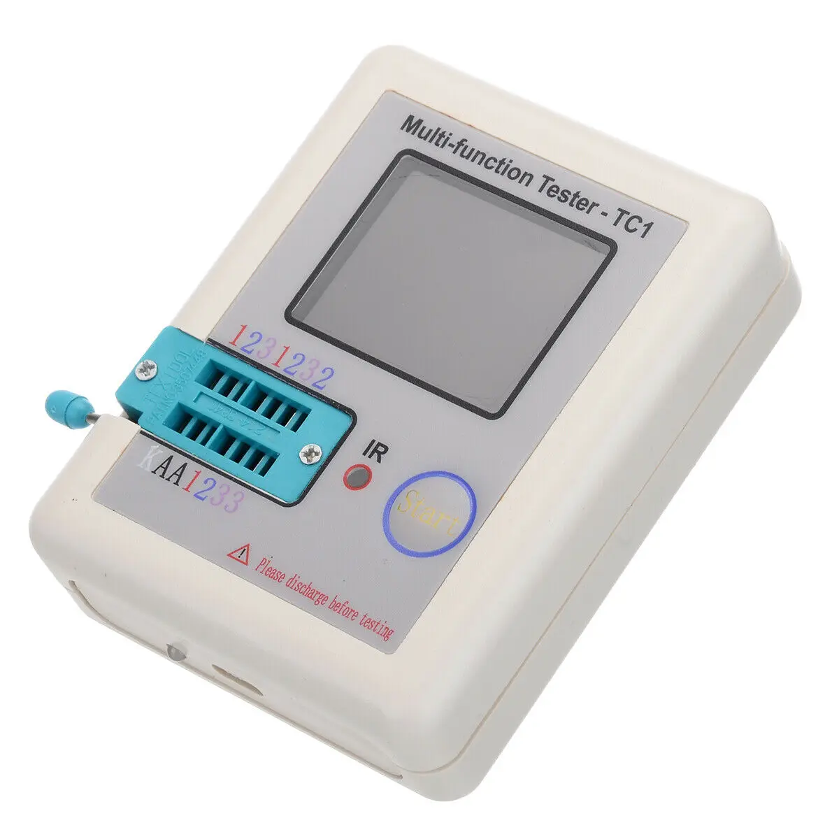

Full Color Meter Tester Graphics Display Capacitor Set Accessory NPN And PNP Home Tool